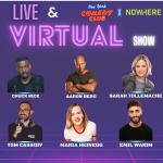 Live and Virtual Comedy Show ft. Aaron Berg, Sarah Tollemache, Chuck Nice