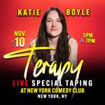 Katie Boyle: Terapy (Live Special Taping!) Presented by the New York Comedy Festival